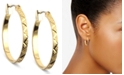 Anne Klein Gold-Tone Small Hoop Earrings